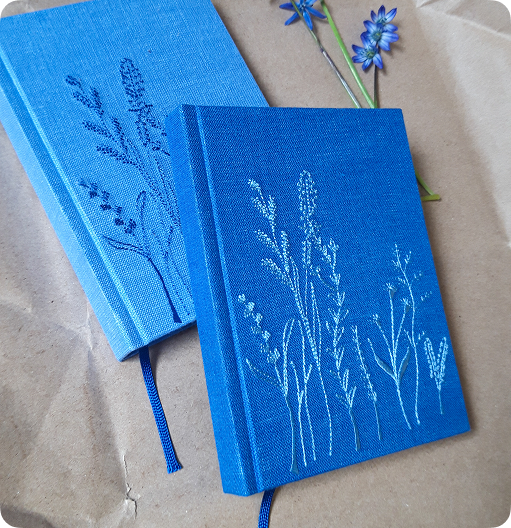 Блокноты синие, 2 штуки